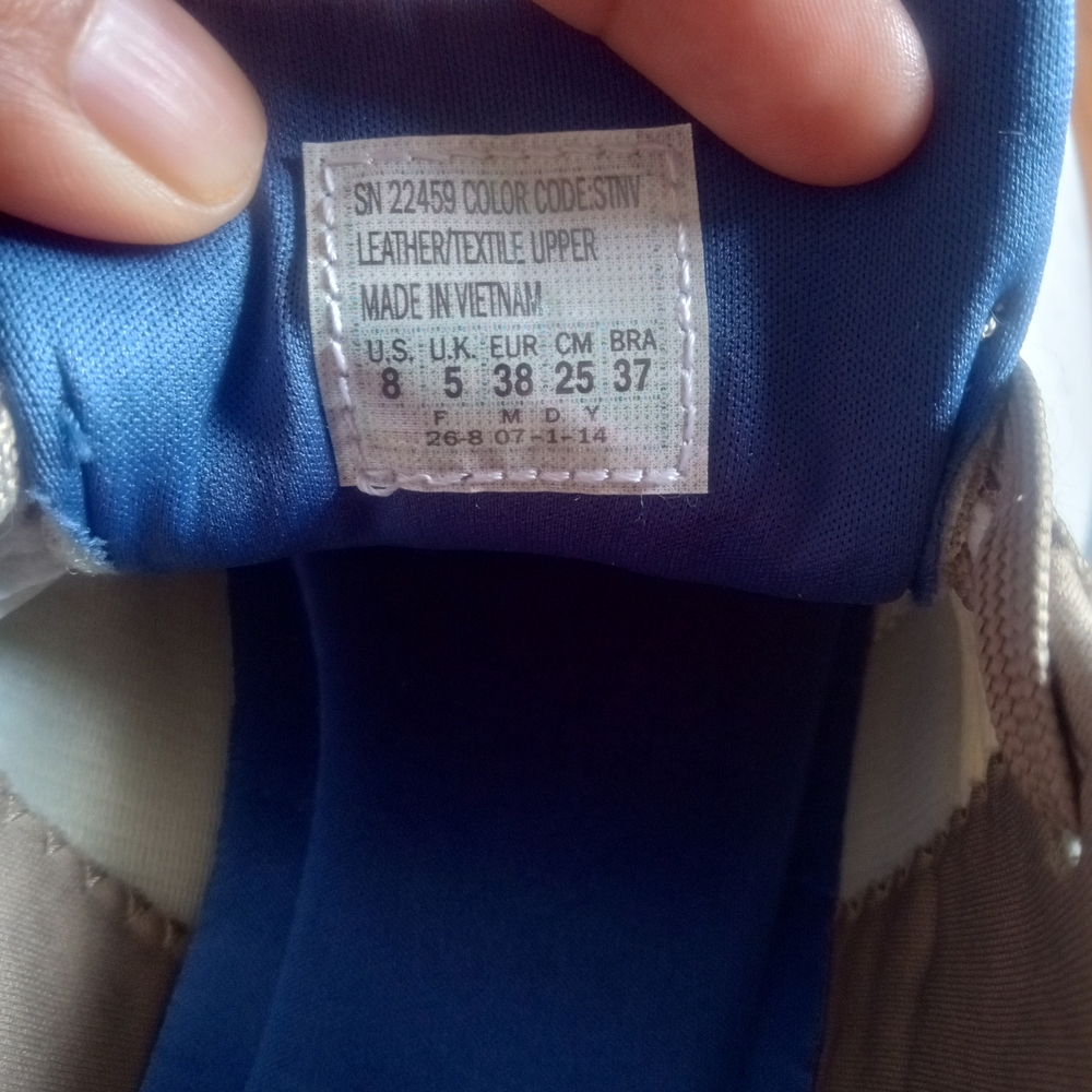 Skechers Tan Lace-Up Casual Sneakers - Picture 8 of 9